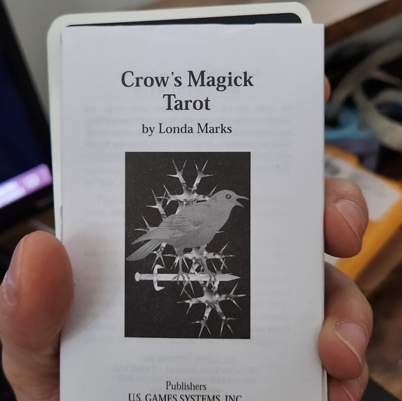 Crow's Magick Tarot Deck By Londa Marks U.S. Games Systems INC. - Picture 5 of 8